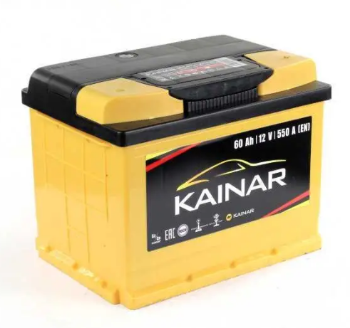 Акумулятор 60Ah-12v KAINAR (242х175х190),R,EN550